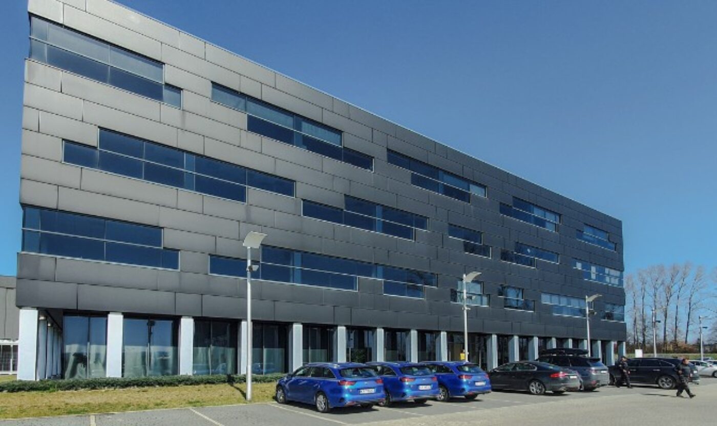 Polcom Data Center w Skawinie - zewnętrzny widok ośrodka przetwarzania danych